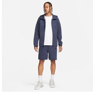 Navy Blue Mens Nike Tech Set